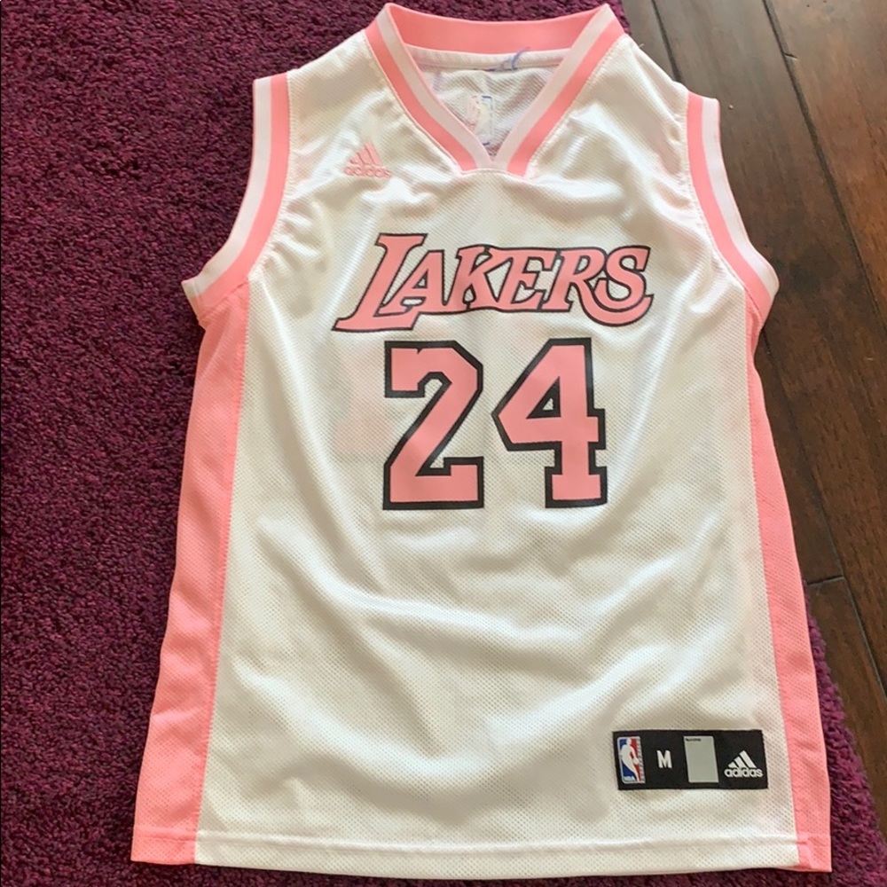 Pink Kobe Bryant Laker Jersey
